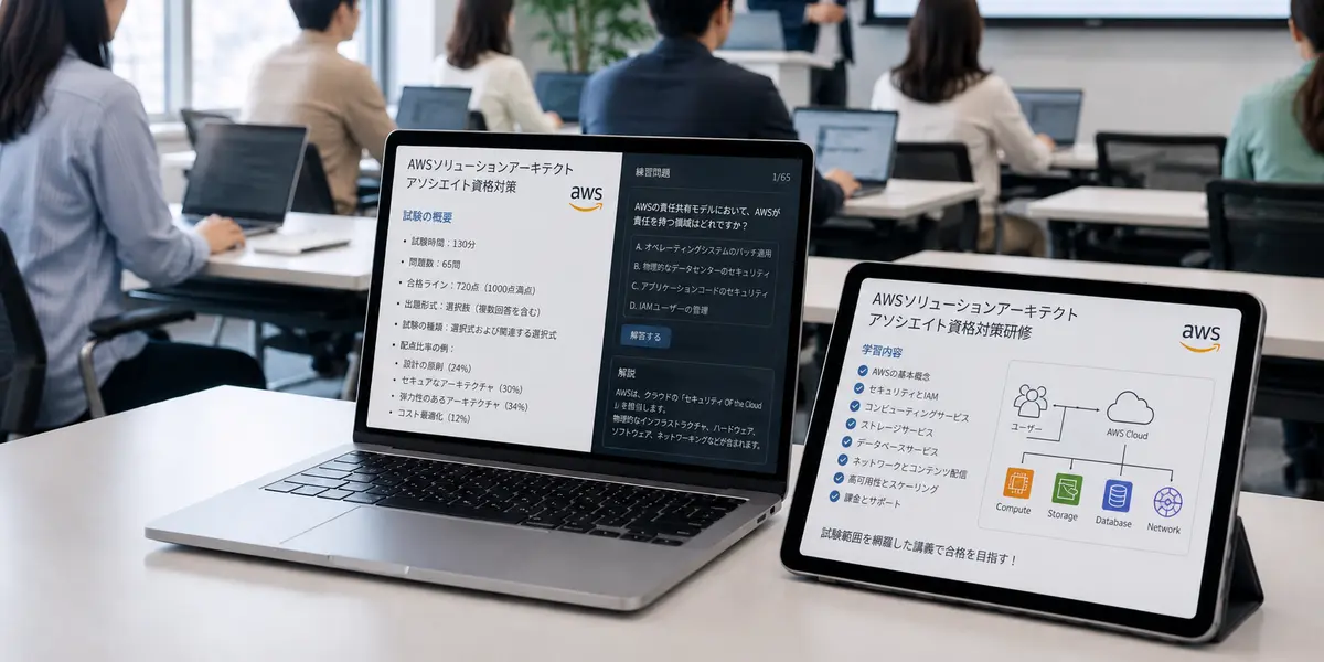 AWSソリューションアーキテクト-アソシエイト資格対策研修