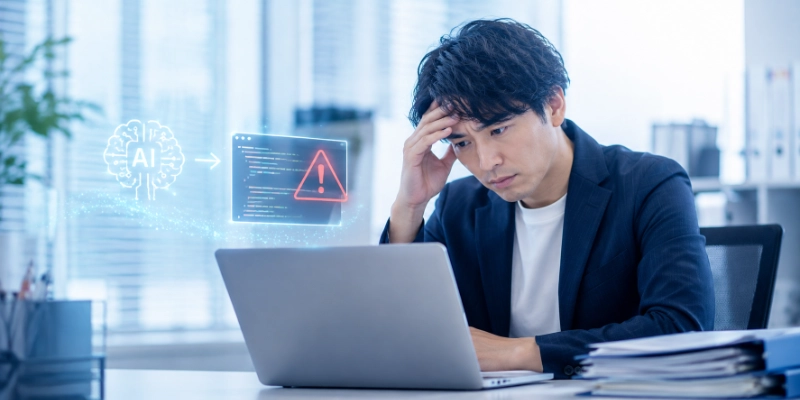 AIへの「丸投げ」で品質が低下