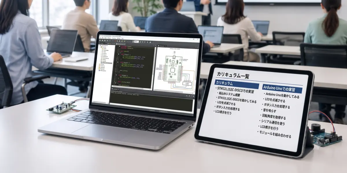 組込みシステム開発（マイコンボード）研修