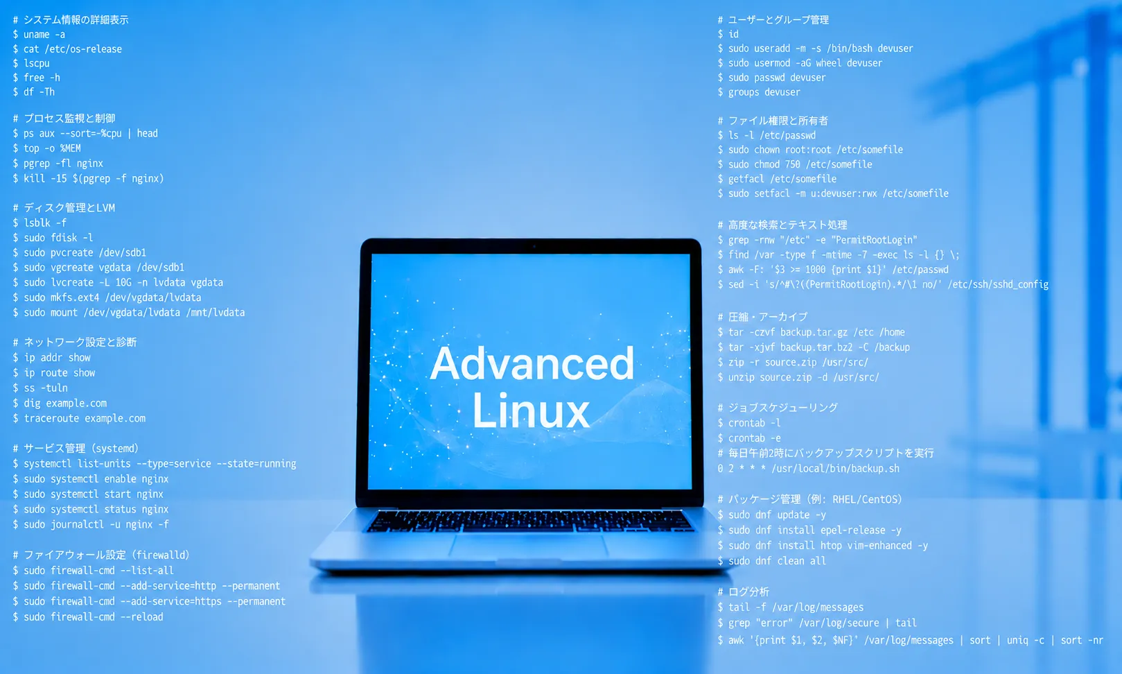 Linuxサーバー応用（LPIC-Level2対応カリキュラム）研修