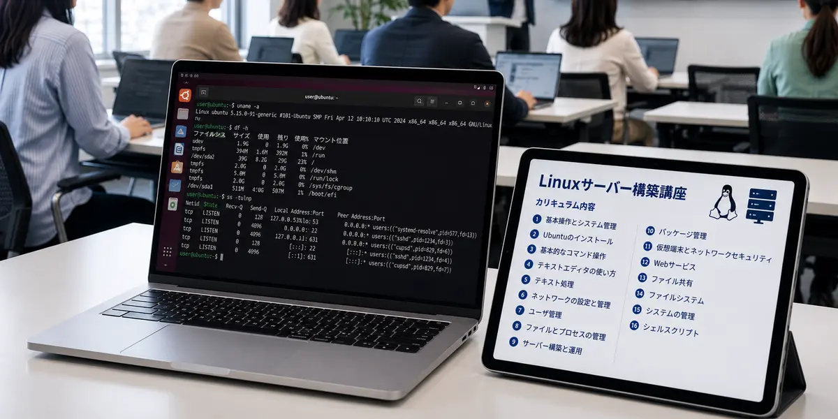 Linuxサーバー構築研修