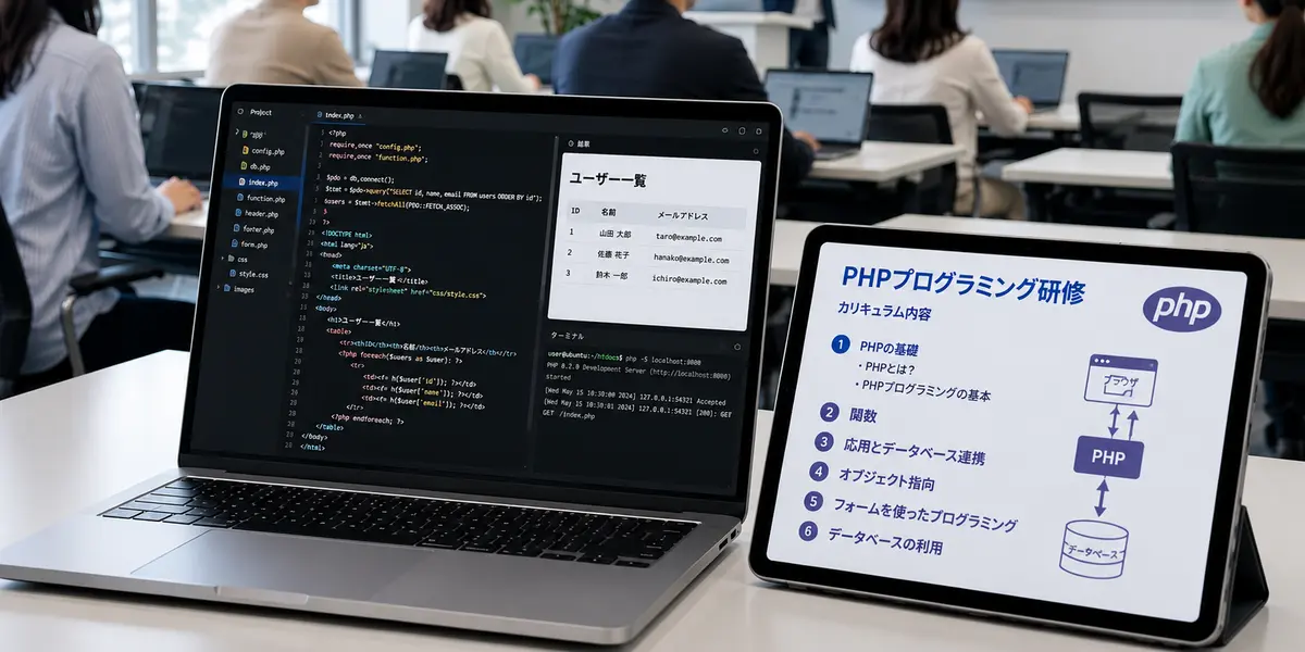 PHPプログラミング研修