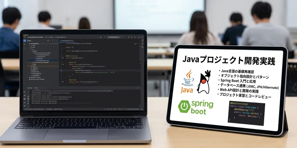 プロジェクト開発実践（Spring Boot）研修
