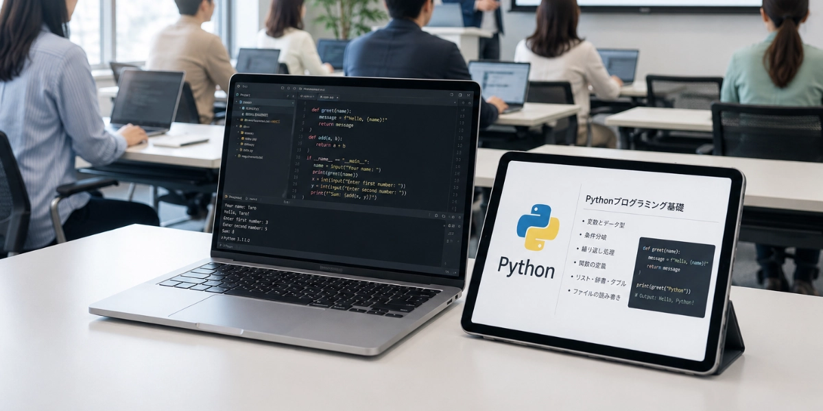 Pythonプログラミング研修