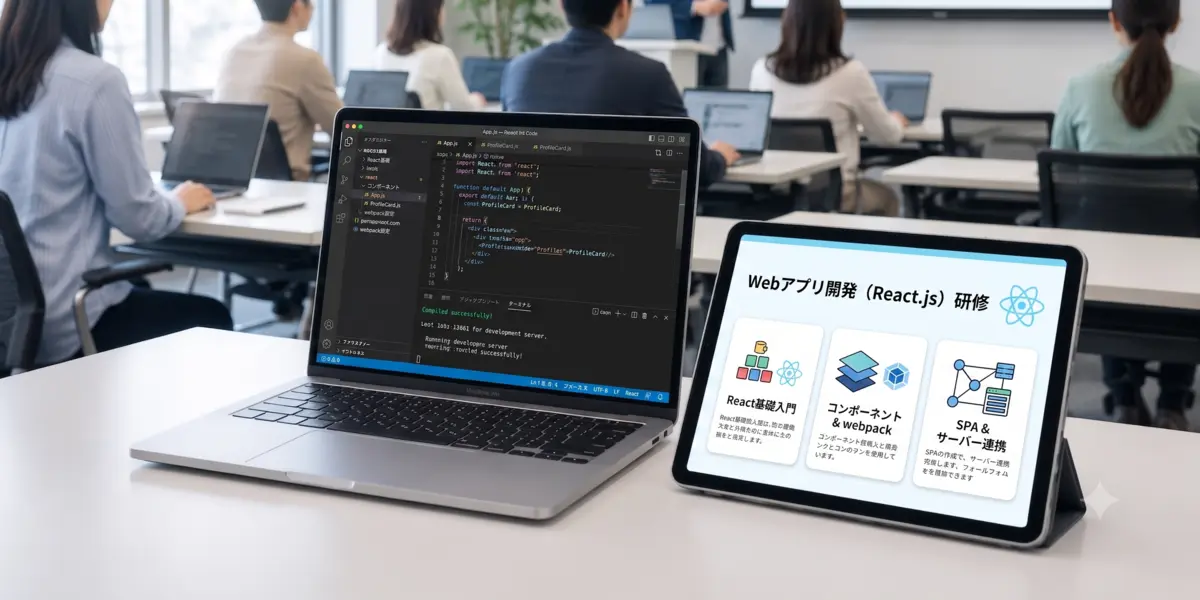 Webアプリ開発（React.js）研修
