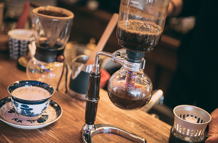 香り豊かなコーヒー